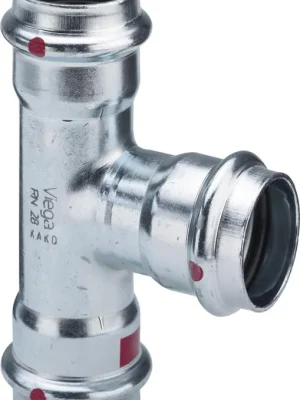 Časově Omezené Lisovací T-kus redukovaný Prestabo d 18 x 22 x 18, Viega 558864, model 1118