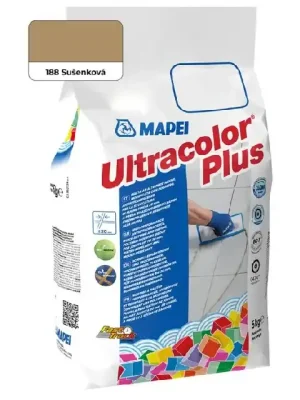 Cenově Výhodný Spárovací hmota ULTRACOLOR PLUS, 188 sušenková 5 kg, Mapei 60018845A