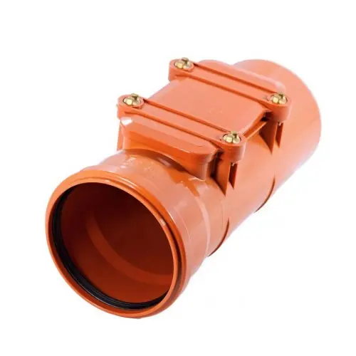 Čisticí kus KGRER 160 mm, obdélníkový uzávěr, PVC, kanalizace Alleen Vandaag