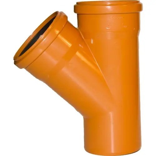 Uitverkoop Odbočka redukovaná KGEA 45° 400/160 mm, PVC, kanalizace