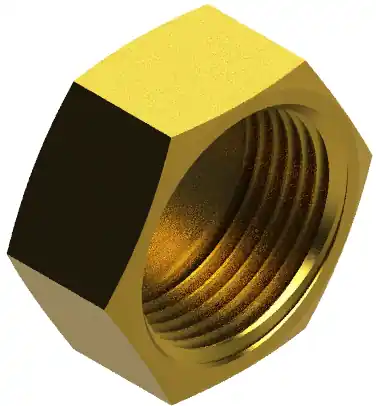Korting Mosazné víčko F G 1/2", HECKL