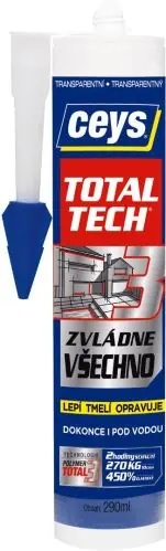 Gereduceerde Prijs Lepidlo TOTAL TECH transparentní 290 ml, Ceys 42507126