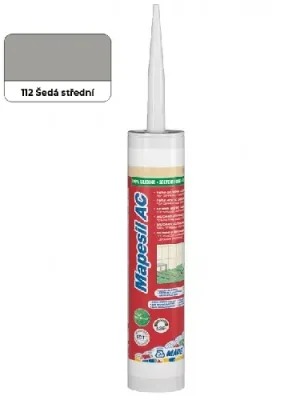 Silikon sanitární MAPESIL AC, šedá střední, 310 ml, Mapei 4811242IT Koop Online
