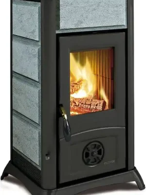 Snelle Levering NORDICA GEMMA PETRA krbová kamna 6kW, kámen