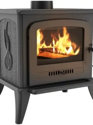 KRATKI KOZA K7 krbová kamna 5kW, černá Exclusieve Aanbieding