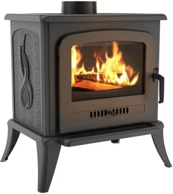 KRATKI KOZA K7 krbová kamna 5kW, černá Exclusieve Aanbieding