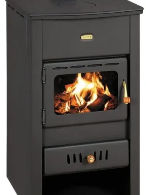 Bestseller PRITY K2 CP W10 krbová kamna 13,3kW, s výměníkem, černá
