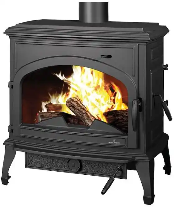 Beste Prijs BRONPI ETNA kamna krbová 10kW, černá