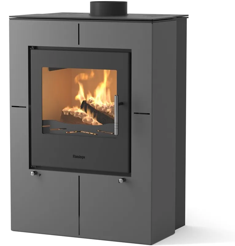 HS FLAMINGO EVENES krbová kamna 3-12kW, šedá Merkproduct