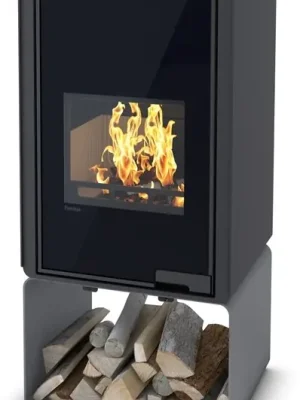 HS FLAMINGO DELUXE PENTAI krbová kamna 3-11kW, šedá Superprijs