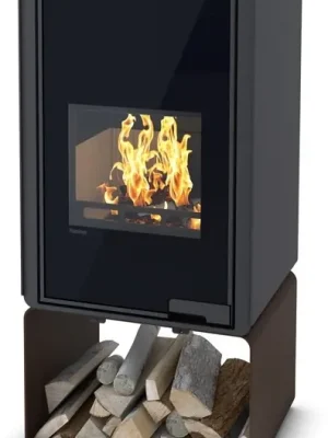 HS FLAMINGO DELUXE PENTAI krbová kamna 3-11kW, sametově hnědá Goedkoop
