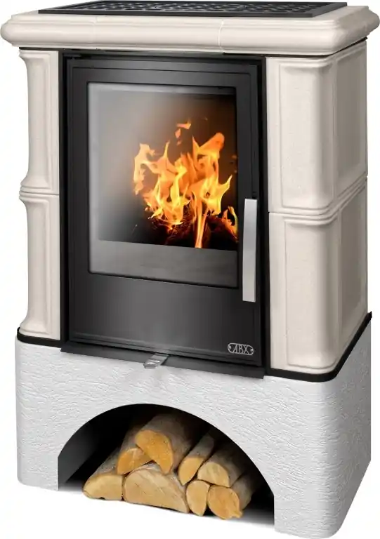 Rechtstreeks Van De Fabrikant ABX BAVARIA K I kachlová kamna 3,5-9kW, rovný sokl, ahorn