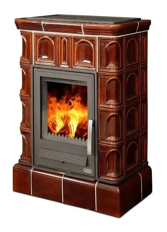 Aanbieding ABX BRITANIA K I kachlová kamna 5,2-12,4kW, s výměníkem, hnědá