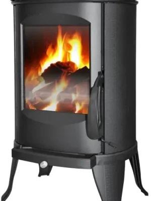 GUČA ELIPTIKO krbová kamna 7,5kW, černá Flitsaanbieding