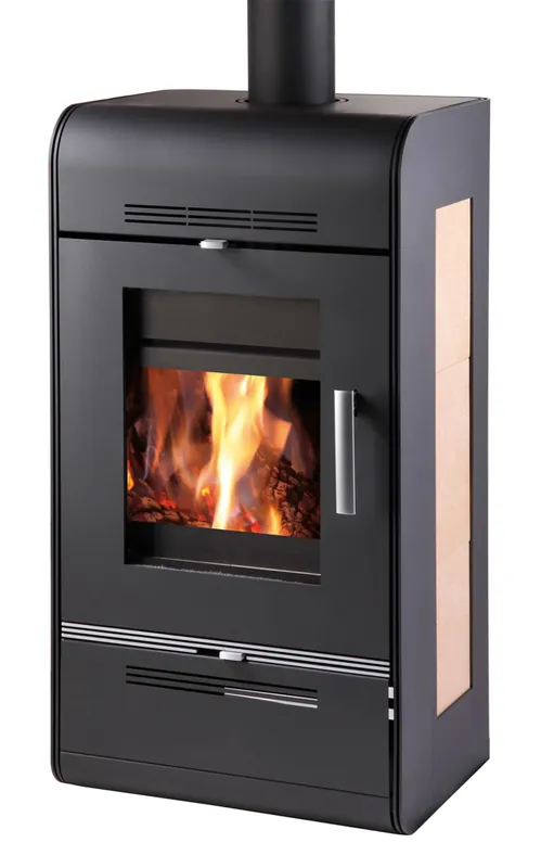 Beperkte Voorraad HAAS+SOHN ANDRUS krbová kamna 4,9-14,9kW, s výměníkem černá/béžová