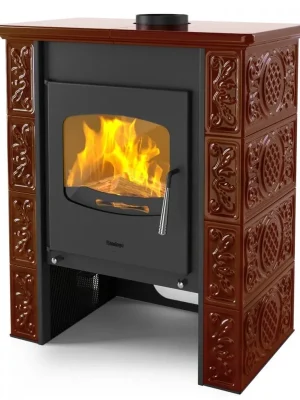 Lage Kosten HS FLAMINGO BALI kachlová kamna 3-12kW, hnědá