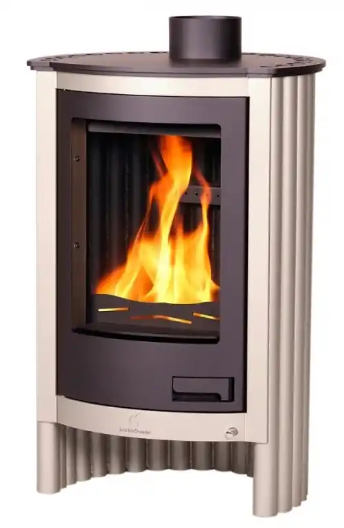 HS FLAMINGO MASTERFLAMME PICCOLO I krbová kamna 7kW, krémová Populair