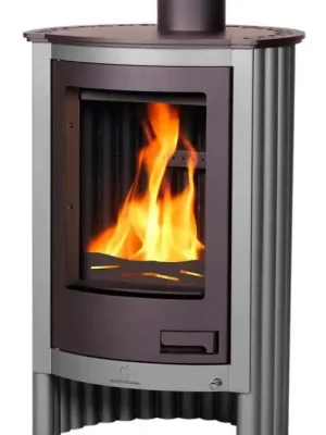 HS FLAMINGO MASTERFLAMME PICCOLO I krbová kamna 7kW, šedá Merkproduct