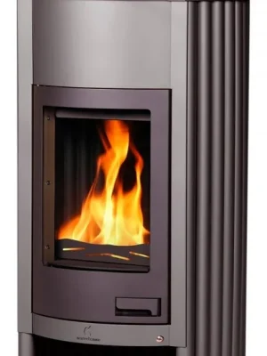 HS FLAMINGO MASTERFLAMME GRANDE I krbová kamna 17kW, šedá Lage Prijs