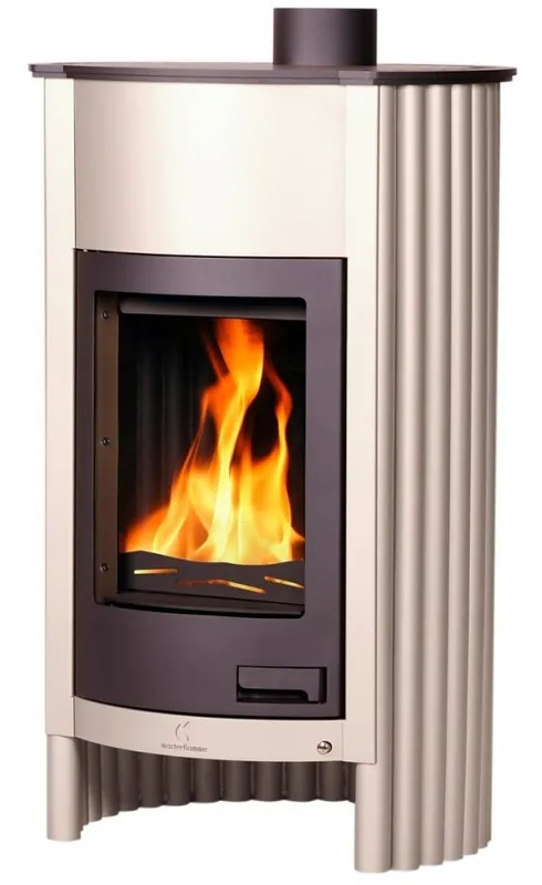 HS FLAMINGO MASTERFLAMME GRANDE I krbová kamna 17kW, krémová Pouze Dnes