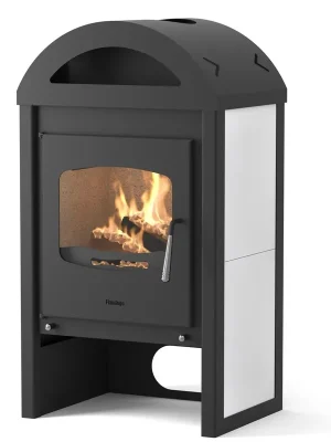 HS FLAMINGO MELAND krbová kamna 9kW, bílá Goedkoop