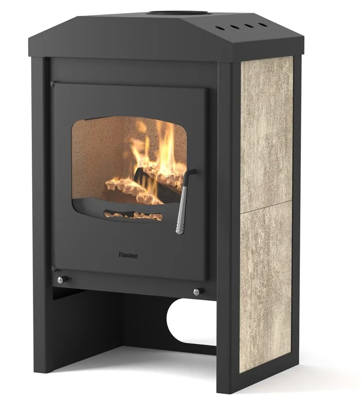 Seizoensaanbieding HS FLAMINGO VEGA krbová kamna 9kW, bělený dub