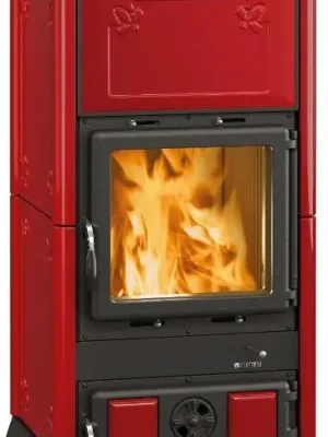 NORDICA FEDORA kachlová kamna 4-12kW, bordó Nejprodávanější