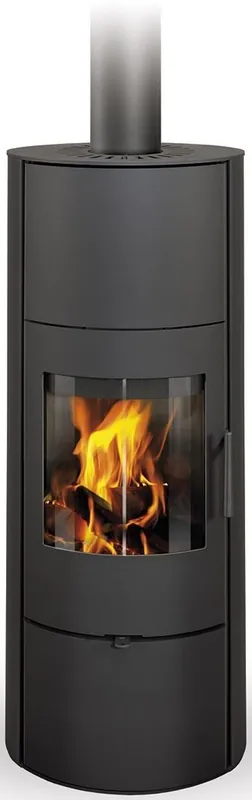 Vrácení Zdarma ROMOTOP EVORA 03 AKUM krbová kamna 2,0-6,5kW, akumulační, černá