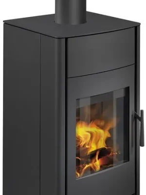 ROMOTOP ESPERA 03 krbová kamna 5-13kW, s výměníkem, plech, černá Výhodná Nabídka