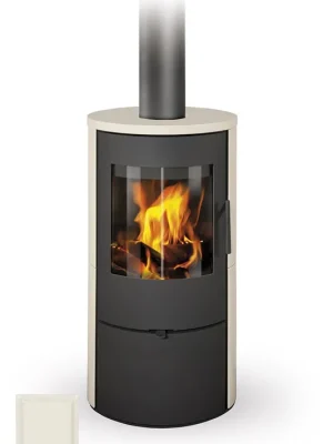 ROMOTOP EVORA 01 krbová kamna 2,0-6,5kW, matná krémová Exclusieve Akce