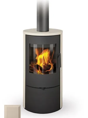 Levný ROMOTOP EVORA 01 krbová kamna 2,0-6,5kW, slonová kost