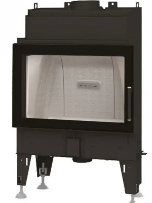 BEF HOME FEEL 8 krbová vložka 8kW, černá Populair