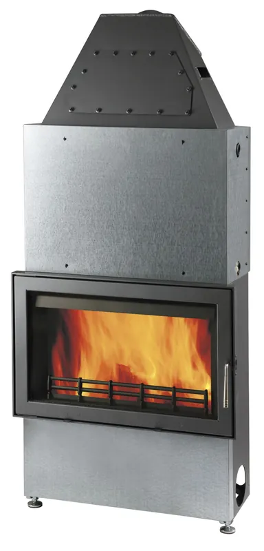 Exclusieve Aanbieding HAAS+SOHN NOVARA 17 krbová vložka 5,1-17,4kW, s výměníkem, antracit