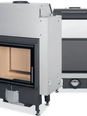 Denní Nabídka ROMOTOP DYNAMIC WB 2G 66.50.01P krbová vložka 6,0-15,6kW, s výměníkem, černá