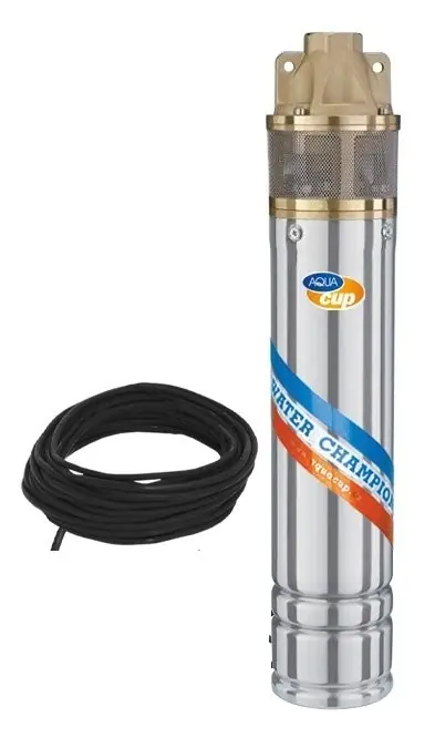 Nejprodávanější AQUATRADING 4“ SIGI 40/60M ponorné čerpadlo, Hmax 60 m, s kabelem 20 m