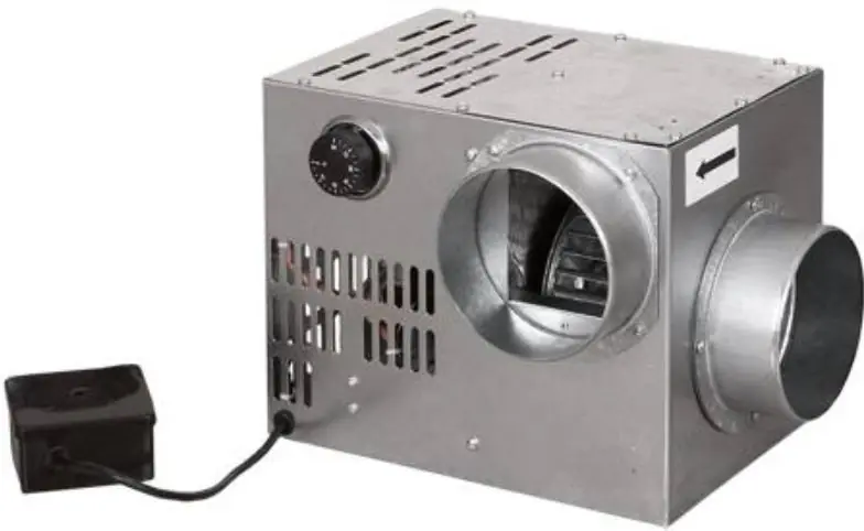 HS FLAMINGO VENTS 520 krbový ventilátor 300x250x285mm Tijdelijk Beschikbaar