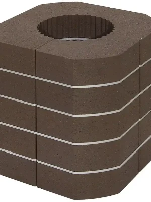 ROMOTOP MAMMOTH akumulační sada 300x300x296mm, horní, pro krbové vložky s pr. odkouření 150 mm Sleva