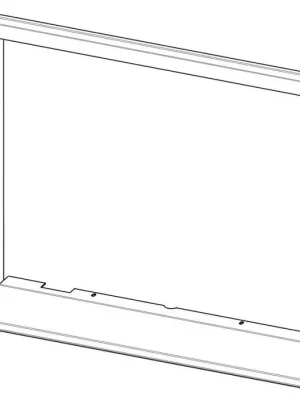 Akce ROMOTOP rámek 787x89x627mm, krycí, polohluboký