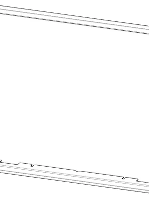Oblíbený ROMOTOP rámek 696x41x538mm, krycí
