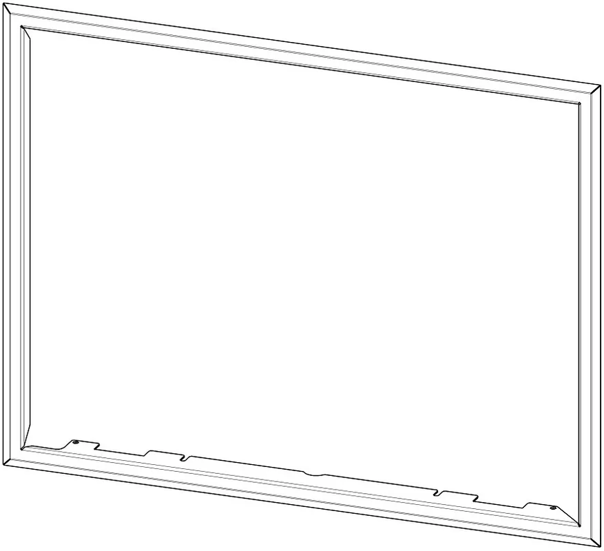 Populair ROMOTOP rámek 696x41x538mm, krycí