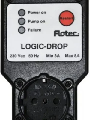 Finale Výprodej AQUATRADING LOGIC DROP elektronická ochrana proti chodu na sucho 3-8A, 230V