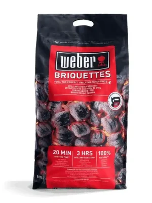 WEBER dřevěné brikety 8kg Must-Have