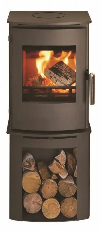 HEDE 3D AIR krbová kamna 4,5kW, černá Korting