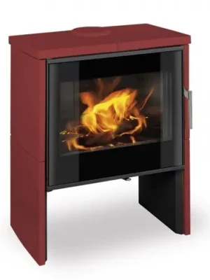 ROMOTOP RIANO N02 krbová kamna 3-7,8kW, černá/cherry Cenově Výhodný