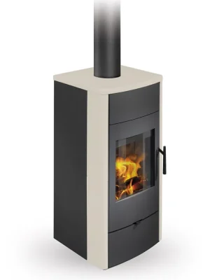 Kup Teď ROMOTOP ESPERA 01 krbová kamna 5-13kW, s výměníkem, slonová kost