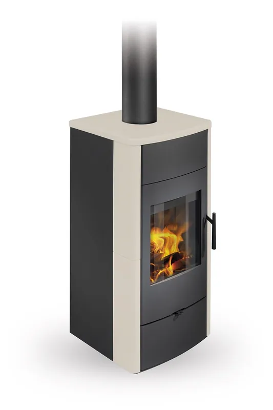 Kup Teď ROMOTOP ESPERA 01 krbová kamna 5-13kW, s výměníkem, slonová kost