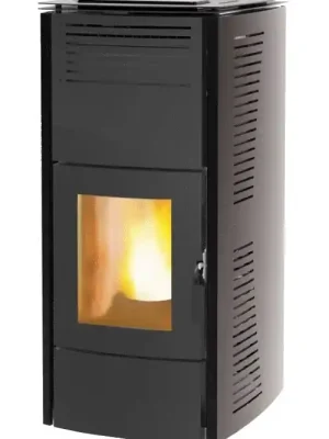 Superprijs CENTROMETAL CENTROPELET ZV16 peletová kamna 4,89-16,1kW, s výměníkem, šedá