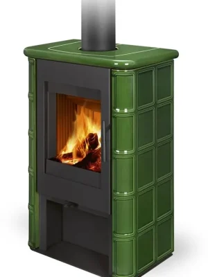 Oblíbený ROMOTOP SIENA N 02 krbová kamna 2,9-7,5kW, zelená šumavská