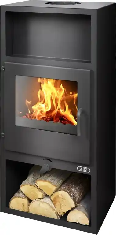 Alleen Vandaag ABX NARVIK I krbová kamna 2,5-7kW, černá