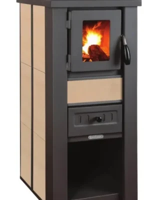 Laatste Kans PRO-TERMO LAVA CERAMIC krbová kamna 6,5kW, béžová